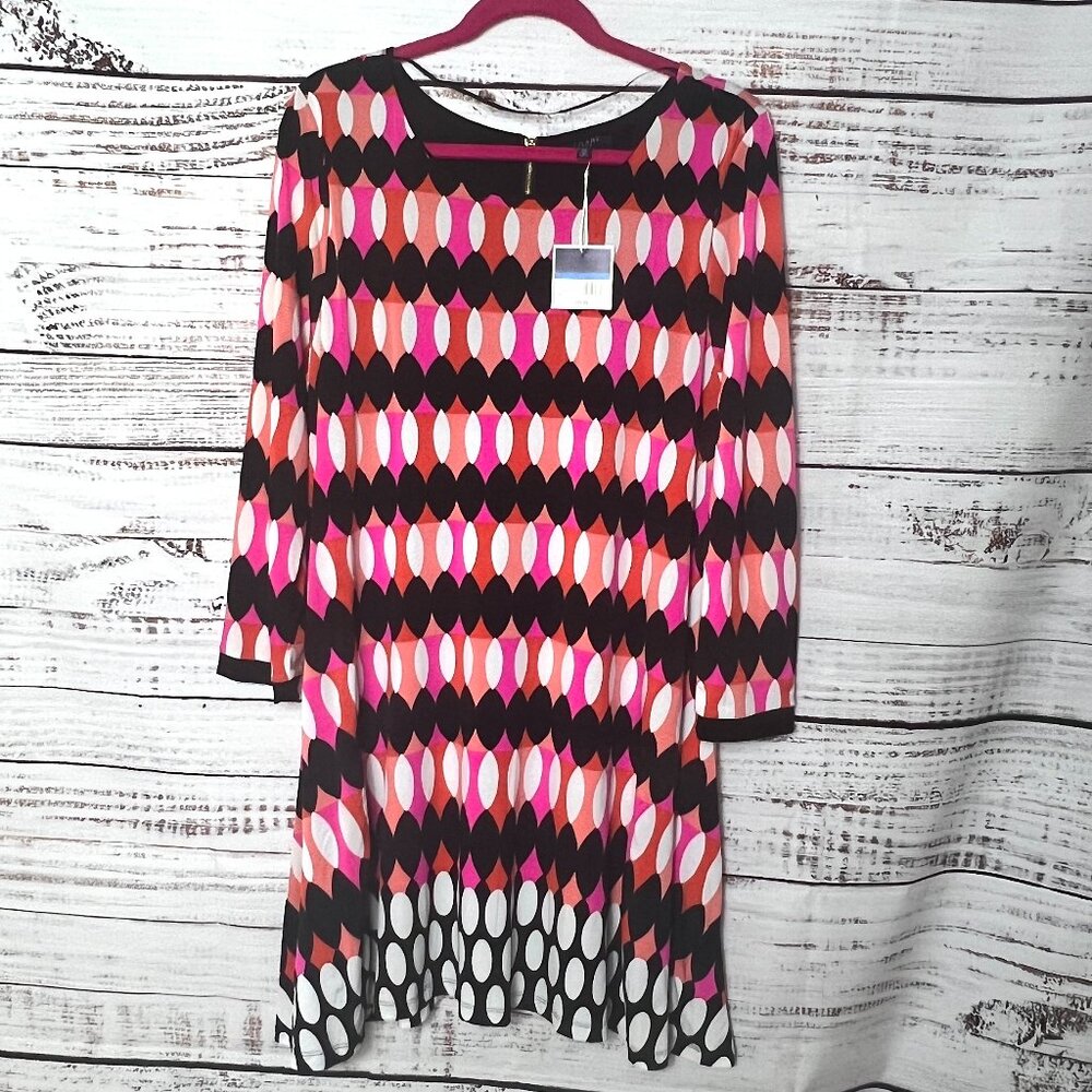 Kaari Blue NWT Women's print dress size XL